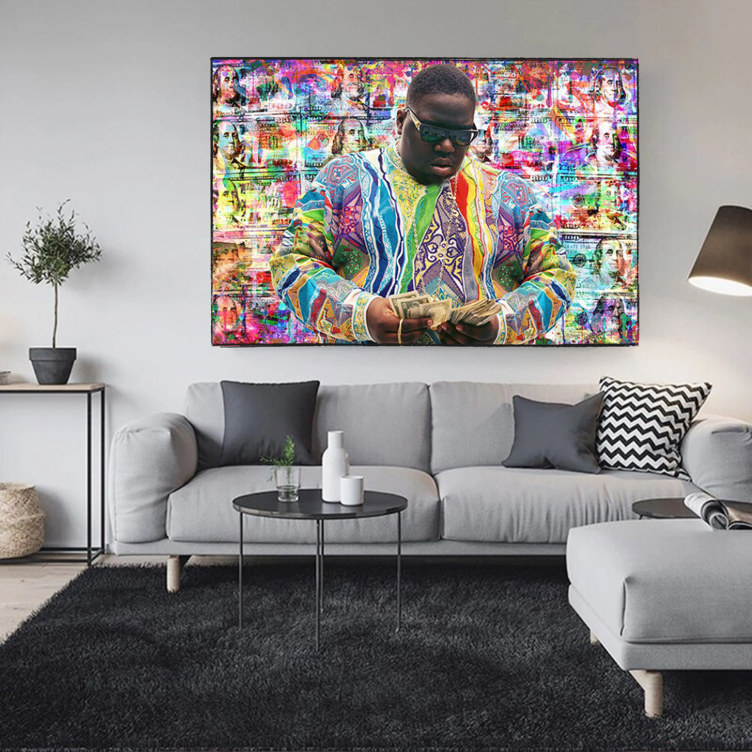 Notorious BIG - Biggie Smalls Poster: Iconic Hip Hop Art-ChandeliersDecor