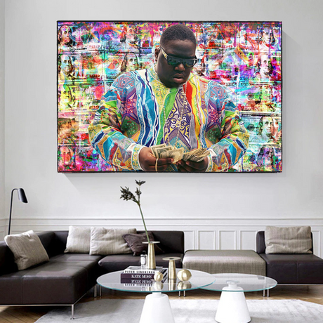 Notorious BIG - Biggie Smalls Poster: Iconic Hip Hop Art-ChandeliersDecor