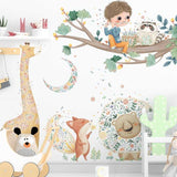 Kids Jungle Theme Wall Decal