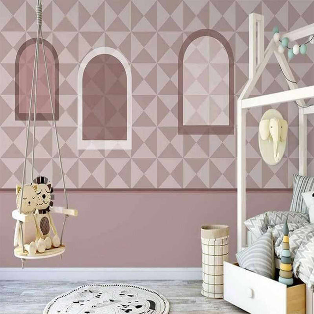 Nursery Wallpaper Peel and Stick - Windows Open-ChandeliersDecor.com
