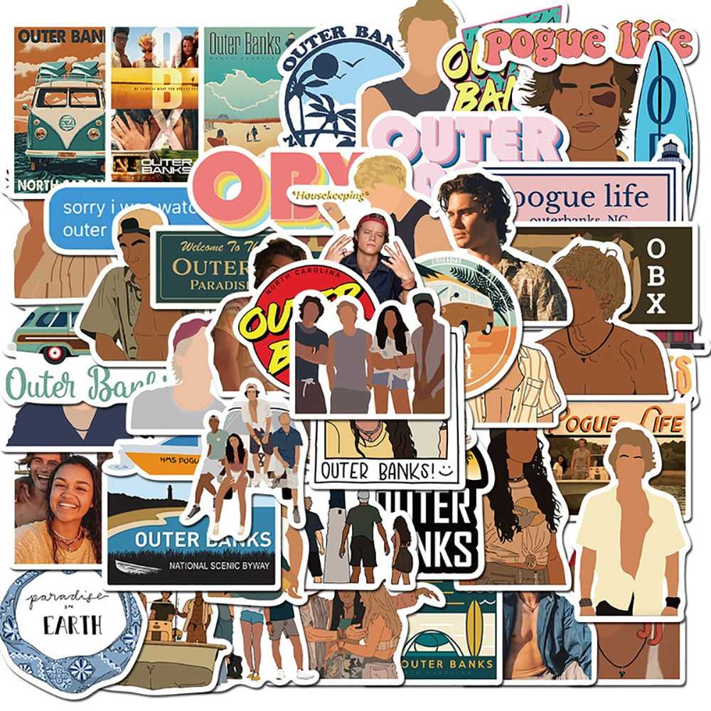 Outer Banks Stickers: Premium Quality Coastal Designs-ChandeliersDecor