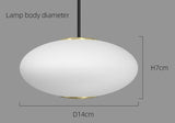 Oval Pendant Chandelier - Illuminate Your Space-ChandeliersDecor