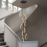 Oval Staircase Chandelier: Illuminate Your Stairs-ChandeliersDecor