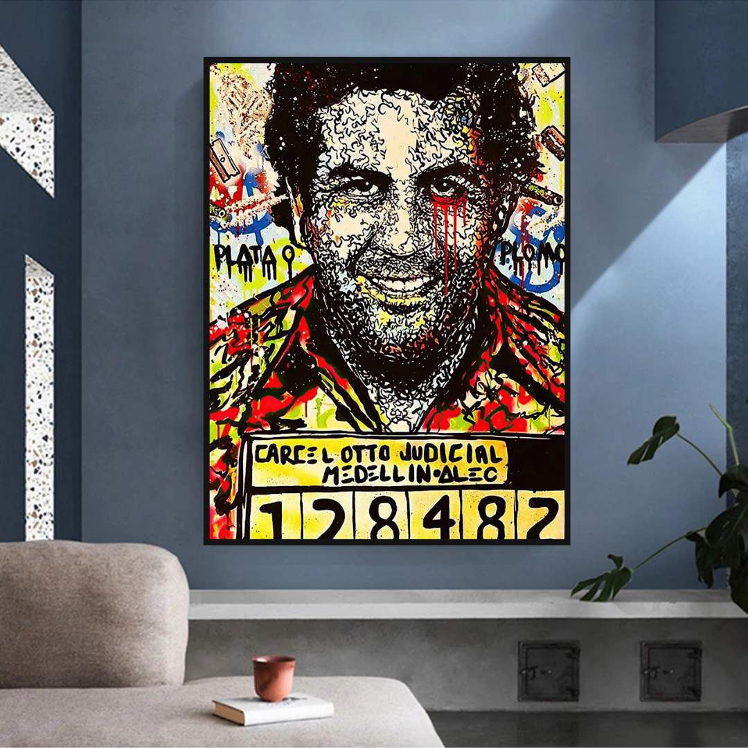 Pablo Escobar Poster ‚Äì Exquisite Online Collection-ChandeliersDecor
