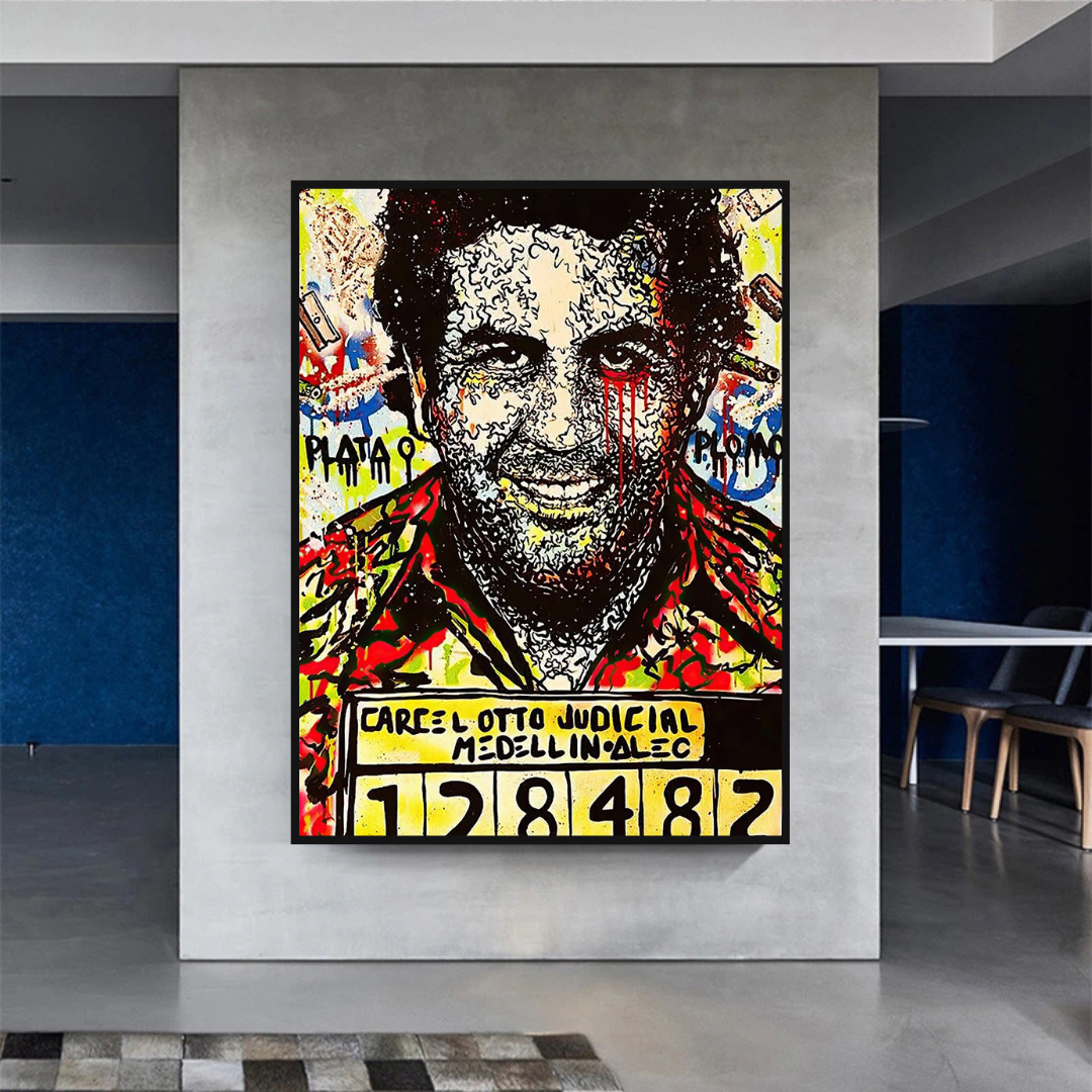 Pablo Escobar Poster ‚Äì Exquisite Online Collection-ChandeliersDecor