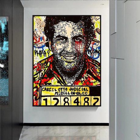 Pablo Escobar Poster ‚Äì Exquisite Online Collection-ChandeliersDecor