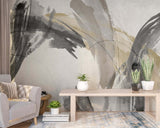 Paint Brush Wallpaper Mural Meticulously Crafted-ChandeliersDecor.com