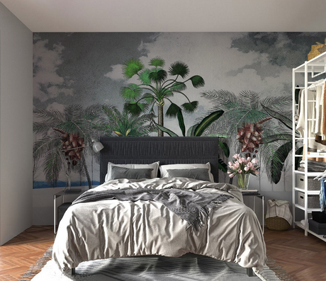 Paradise Dream: Tropical Wallpaper Murals-ChandeliersDecor