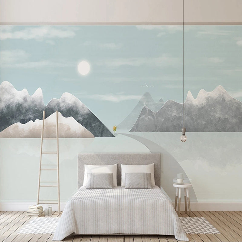 Passage to Mountains Wallpaper: Transform Your Space-ChandeliersDecor