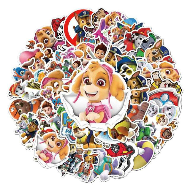 Paw Patrol Dog Stickers Pack-ChandeliersDecor