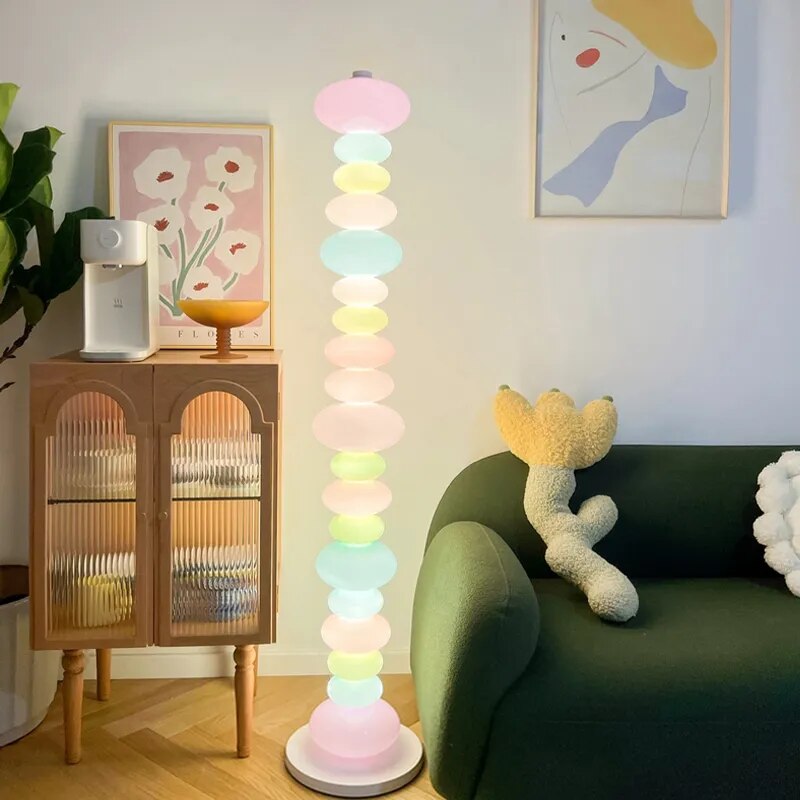 Pebbles Floor Lamp Lighting - Illuminate Your Space-ChandeliersDecor