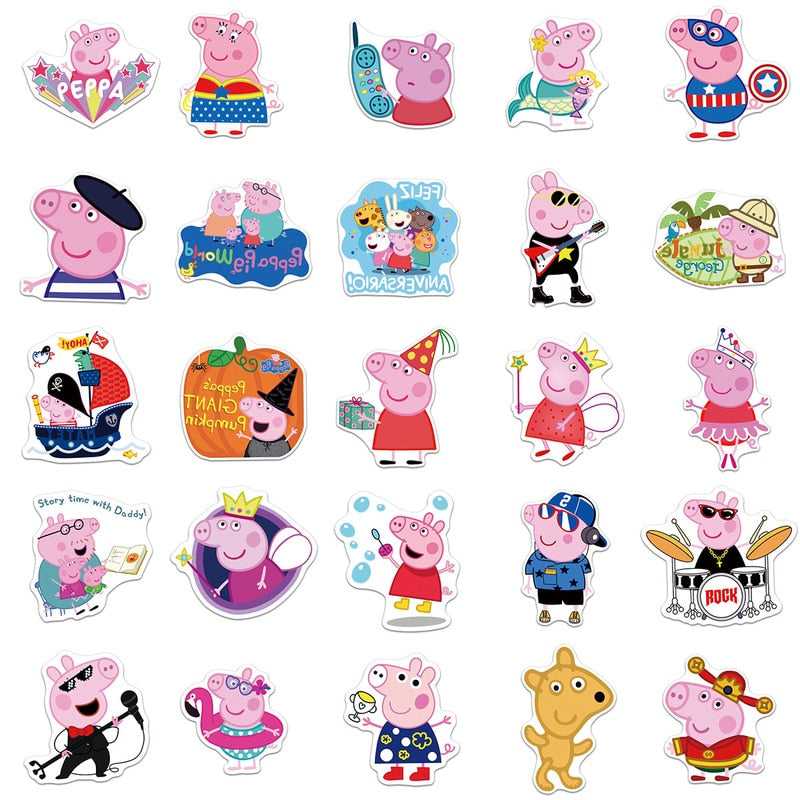 Peppa Pig Stickers – Fun and Adorable Sticker Collection-ChandeliersDecor