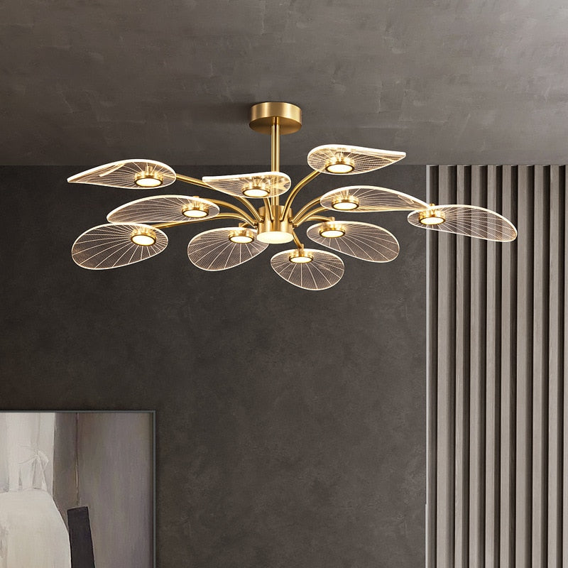 Petals Chandelier: Illuminate Your Space with Grace-ChandeliersDecor