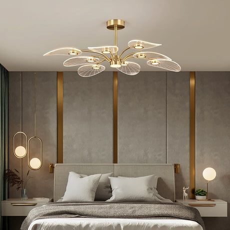 Petals Chandelier: Illuminate Your Space with Grace-ChandeliersDecor