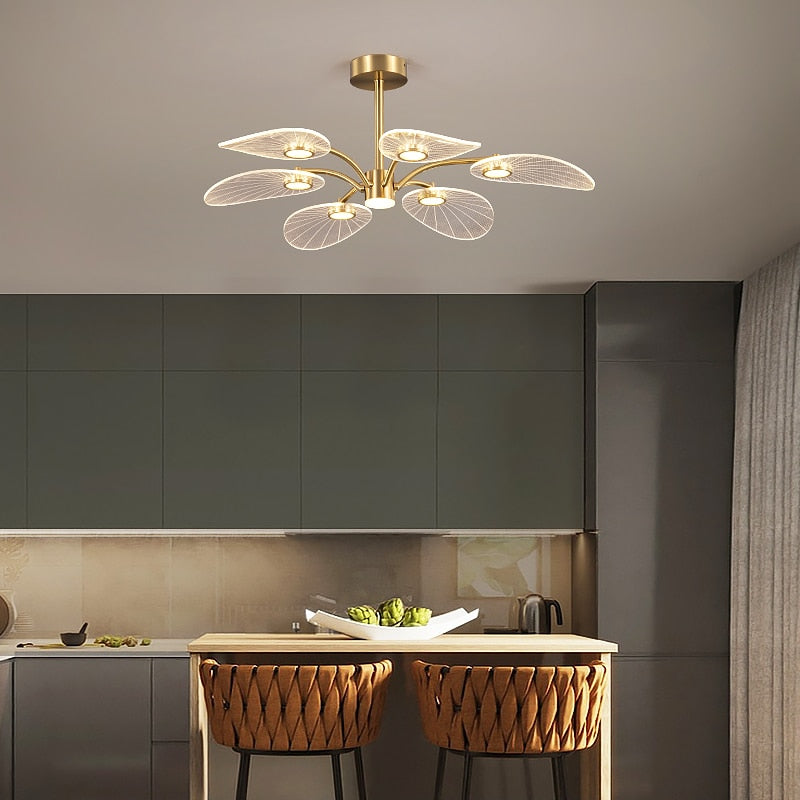 Petals Chandelier: Illuminate Your Space with Grace-ChandeliersDecor