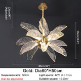 Petals Nest Crystal Chandelier: Stunning Home Lighting-ChandeliersDecor