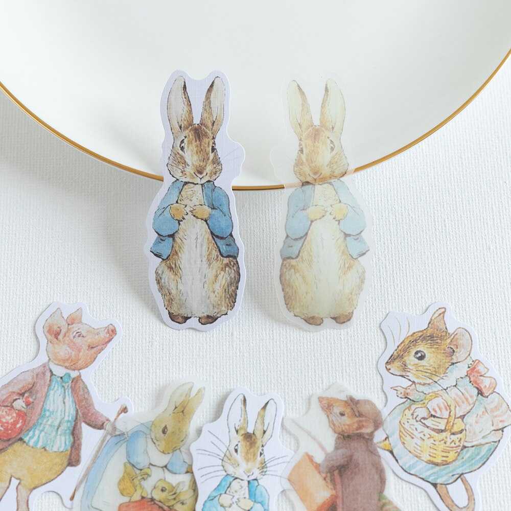 Peter Rabbit Stationery Stickers - Delightful and Charming!-ChandeliersDecor