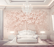 Pink 3D Tree large Wallpaper Murals – Exclusive Collection-ChandeliersDecor.com
