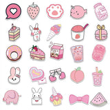 Pink Assorted Stickers: A Vibrant Collection-ChandeliersDecor