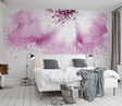 Pink Large Flower Wallpaper Murals-ChandeliersDecor.com