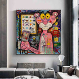 Pink Panther Poster Art: Discover Exquisite Prints-ChandeliersDecor