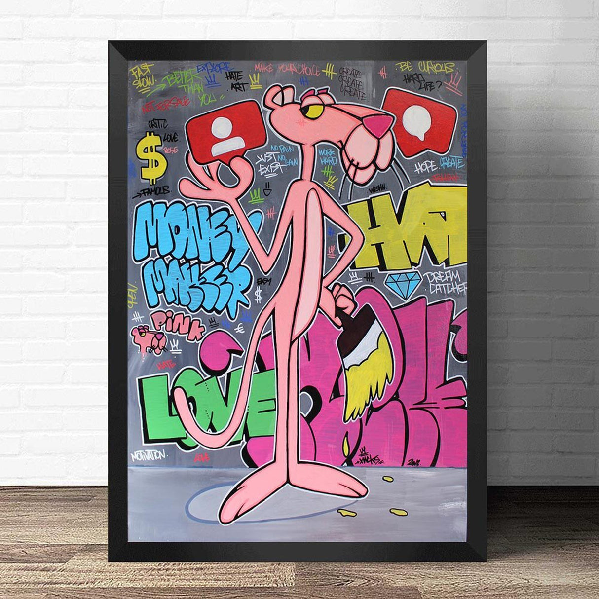 Pink Panther Wall Art ‚Äì Unleash Your Creative Side