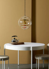 Planet Globe Pendant Light - Illuminate Your Space with Contemporary Elegance-ChandeliersDecor