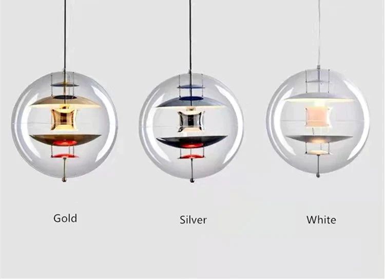 Planet Globe Pendant Light - Illuminate Your Space with Contemporary Elegance-ChandeliersDecor