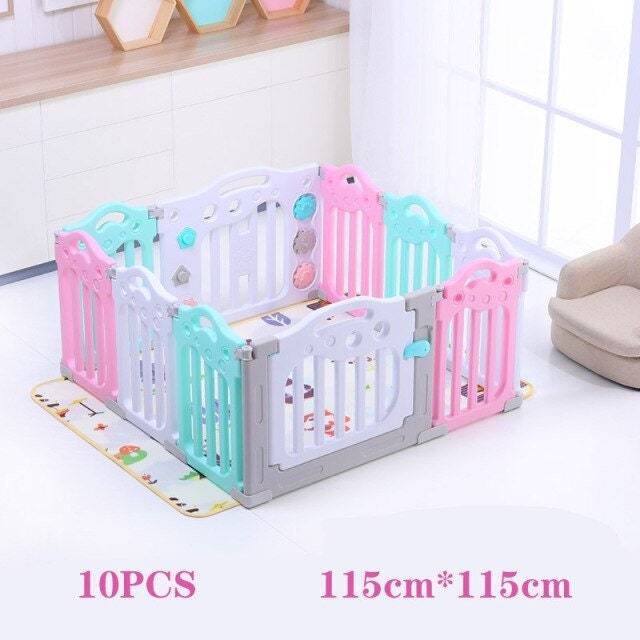 Playpen Fence for Kids | Baby Soft Play Fence Area-ChandeliersDecor