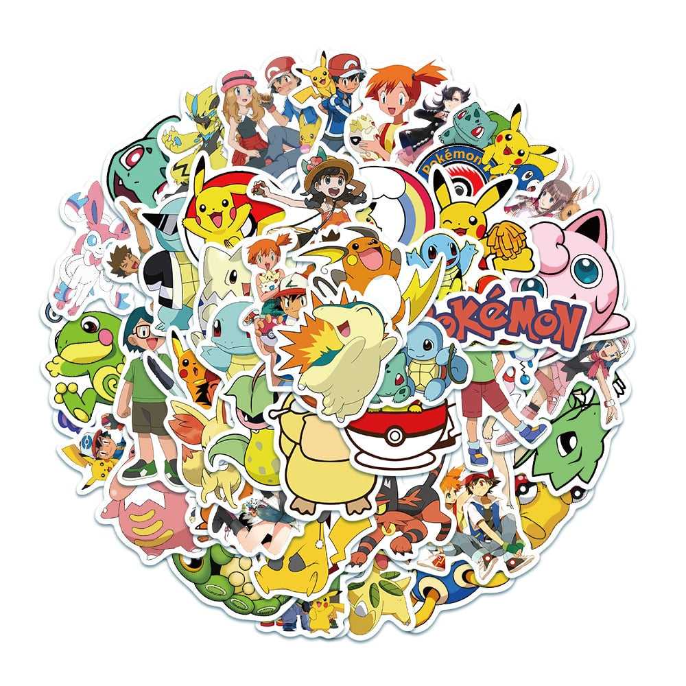 Pokemon Stickers Pack-ChandeliersDecor