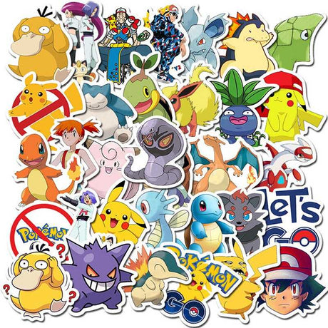 Pokemon Stickers Pack-ChandeliersDecor