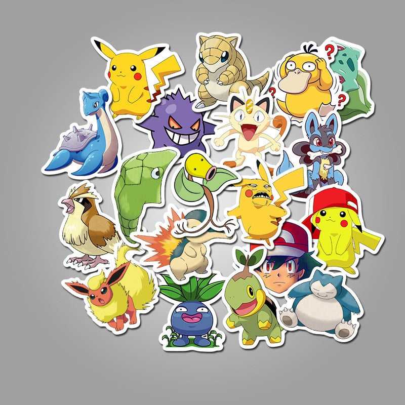 Pokemon Stickers Pack-ChandeliersDecor