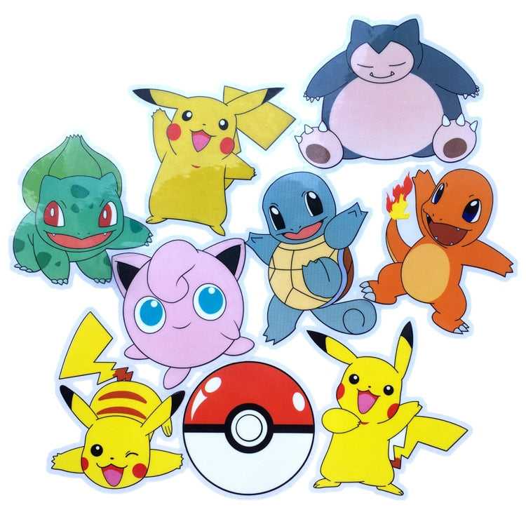 Pokemon Stickers Pack-ChandeliersDecor