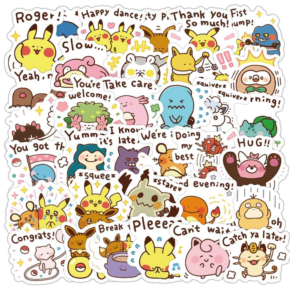 Pokemon Stickers Pack-ChandeliersDecor