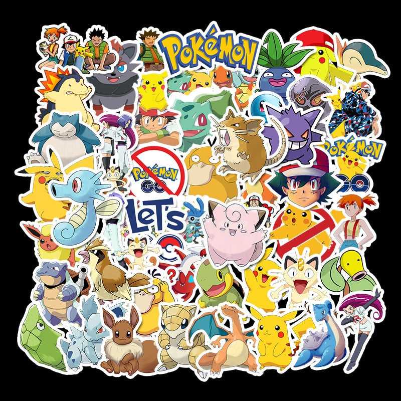 Pokemon Stickers Pack-ChandeliersDecor