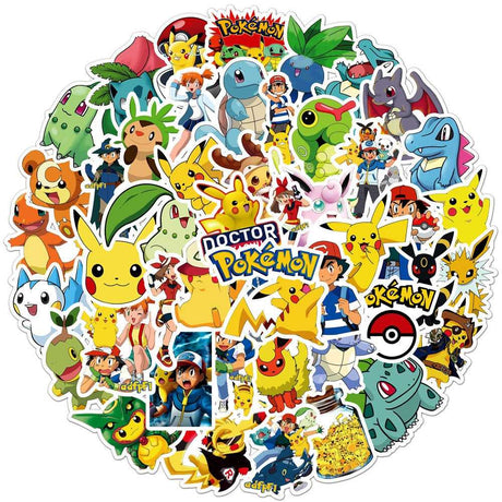 Pokemon Stickers Pack-ChandeliersDecor