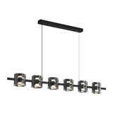 Polish Black Glass: Kitchen Island Lighting-ChandeliersDecor