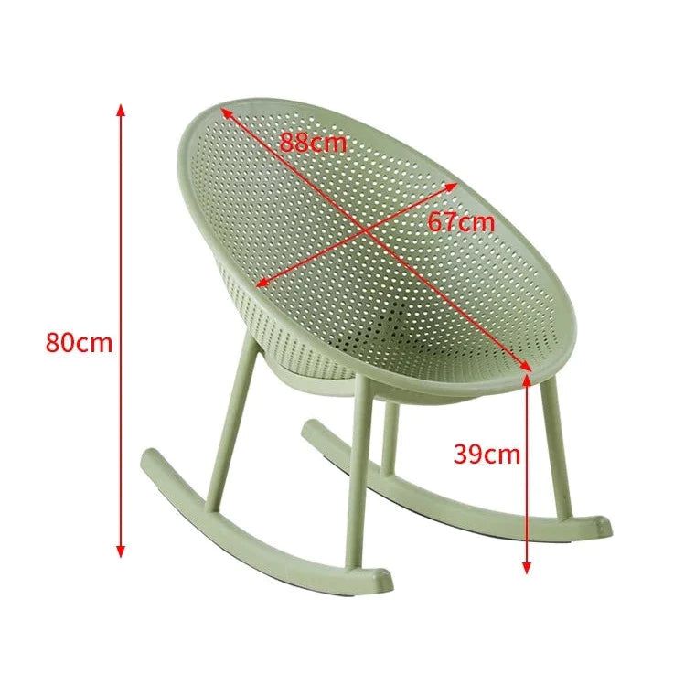 Hochwertiger nordischer Silla-Stuhl aus PVC 