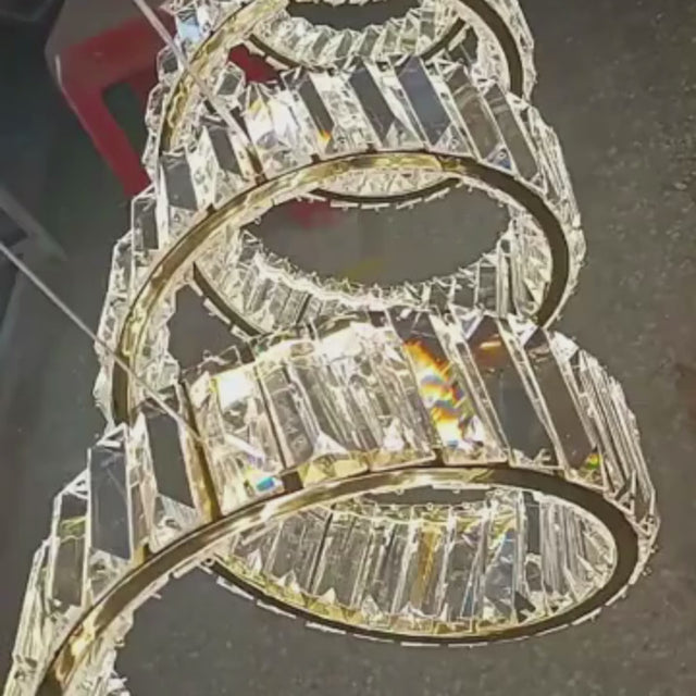 Wave Crystal Pendant Light: Enhance Your Space-ChandeliersDecor.com