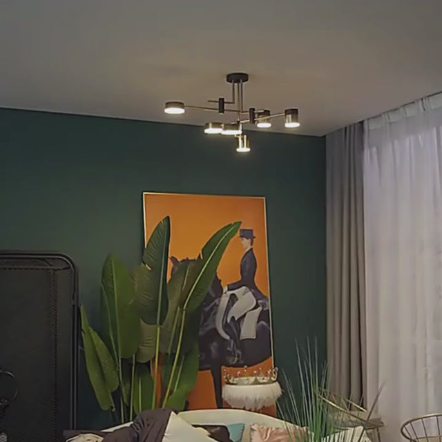 Balance: Sputnik Chandelier – Elegant Lighting Fixture-ChandeliersDecor.com