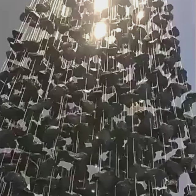 Luxury Crystal Stones LED Ceiling Chandelier-ChandeliersDecor.com