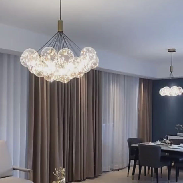 Glass Ball Chandeliers for Living Room and Dining-ChandeliersDecor.com
