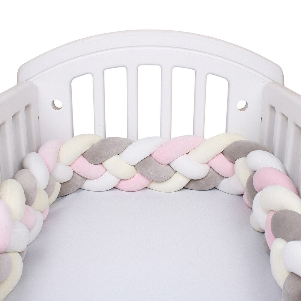 Protective Cot Bumper: Crib Bumper for Baby's Safety-ChandeliersDecor