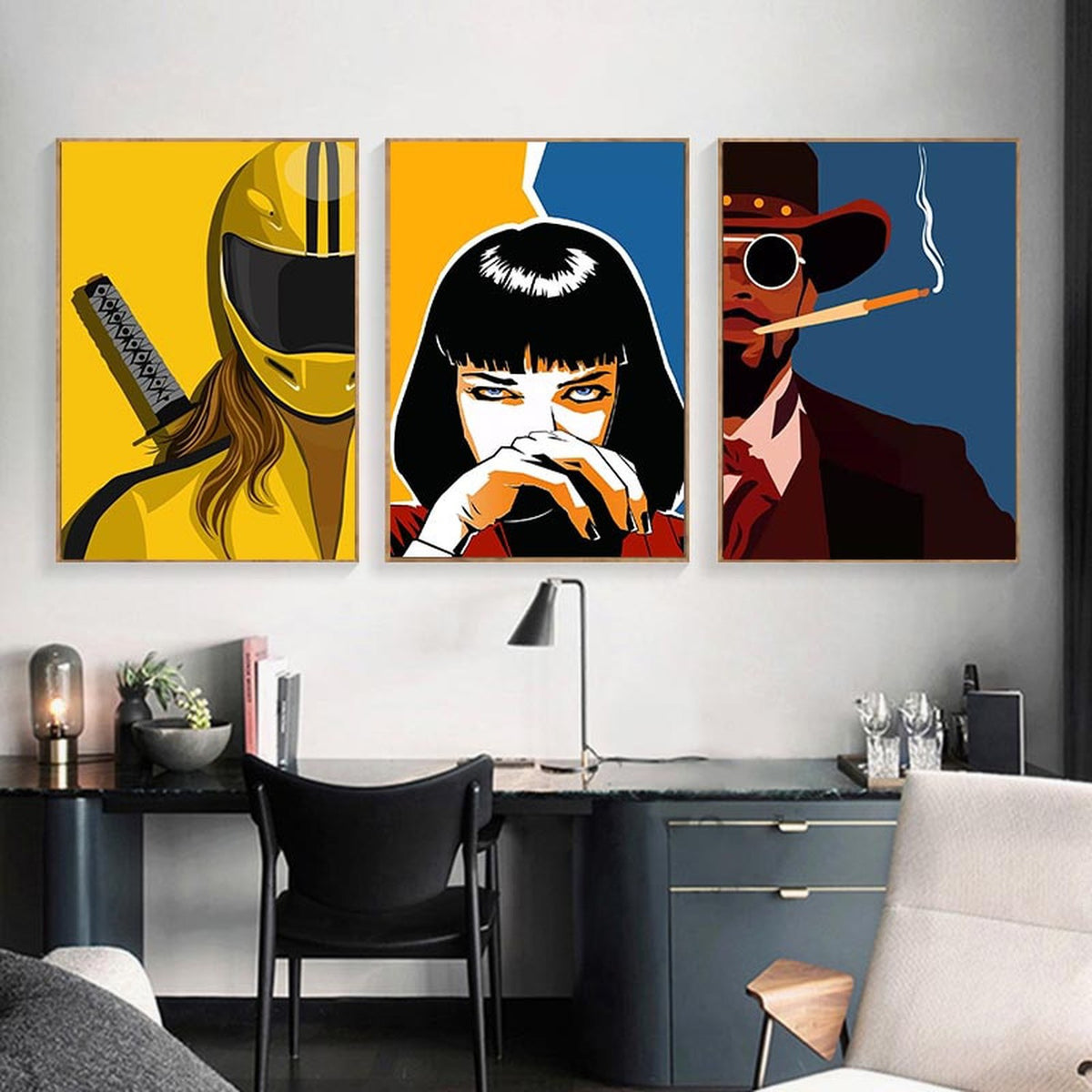 Pulp Fiction Movie Canvas Wall Art