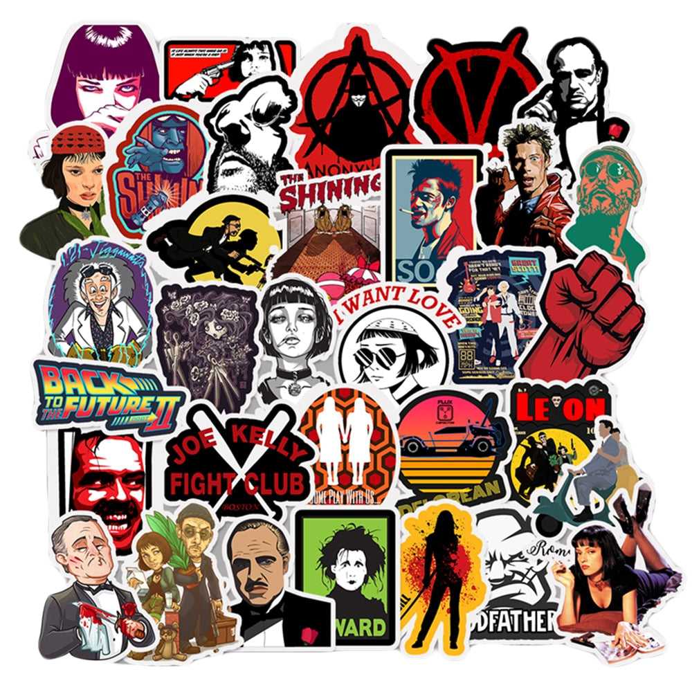 Pulp Fiction Movie Stickers Pack