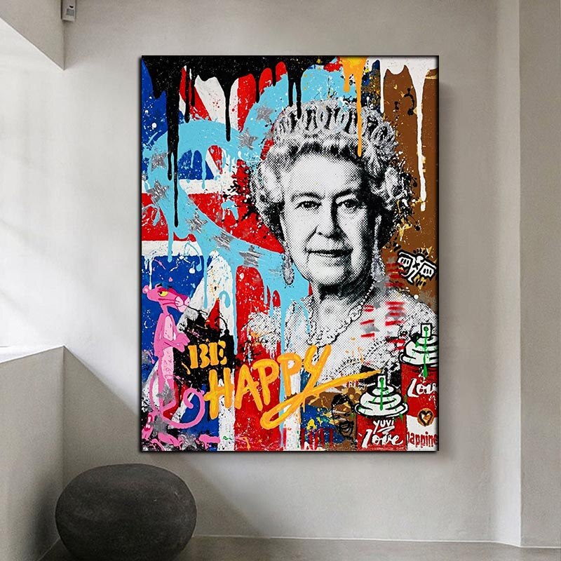 Queen Elizabeth Poster - Fine Art Collection-ChandeliersDecor