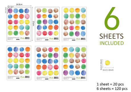 Rainbow Decal: Colorful and Vibrant Stickers for Decorating-ChandeliersDecor