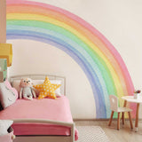 Rainbow Wall Decal for Kids Room Wall Decor | Kids Nursery Wall Decals