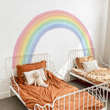 Rainbow Wall Decal for Kids Room Wall Decor | Kids Nursery Wall Decals