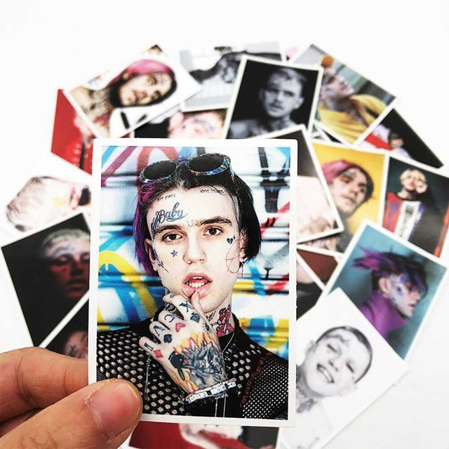 Rapper Singer Lil Peep Singer Stickers Pack-ChandeliersDecor